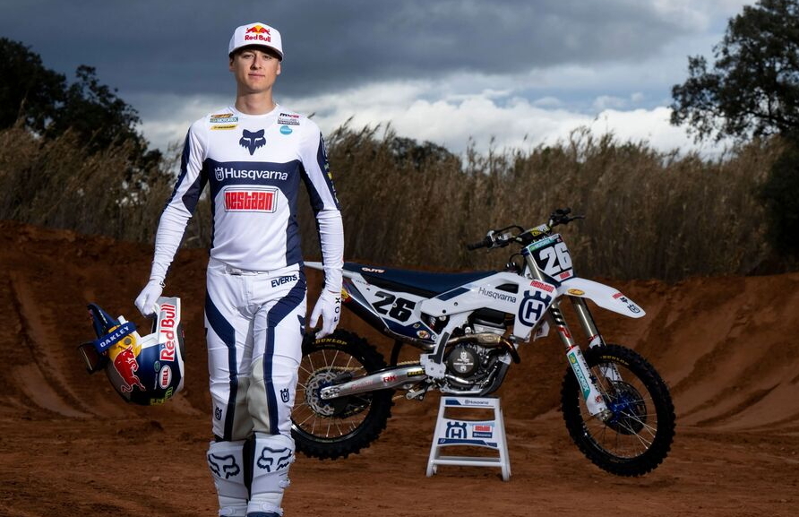 Лиам Эвертс продлевает контракт с Husqvarna