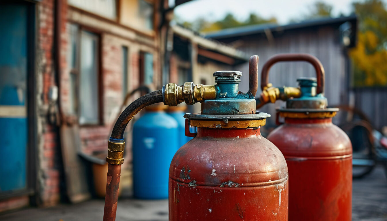 Газовый баллон заправка