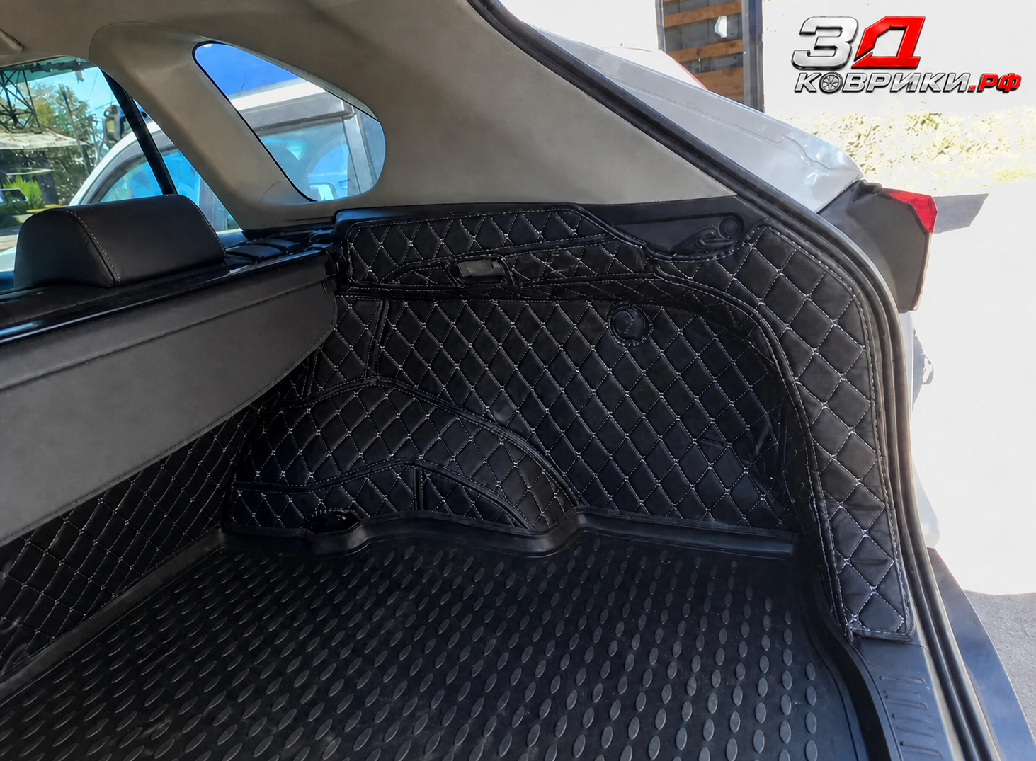 3D коврики RAV4, водительская зона