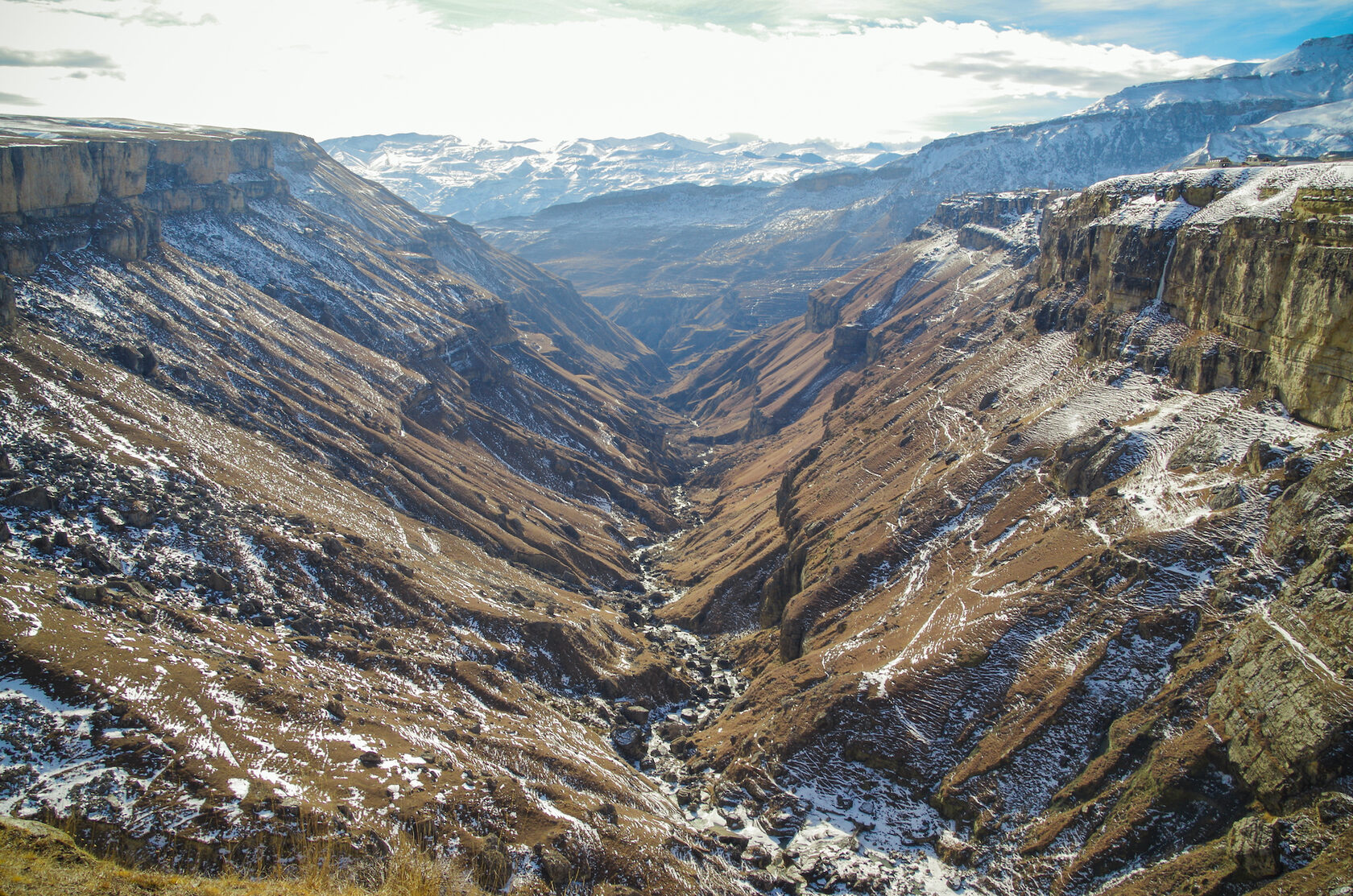 Цолотлинский каньон в Дагестане