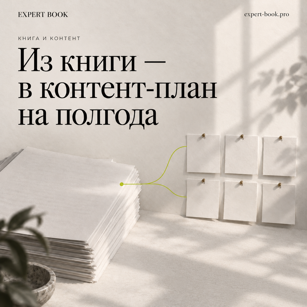 Как превратить книгу в контент-план на полгода