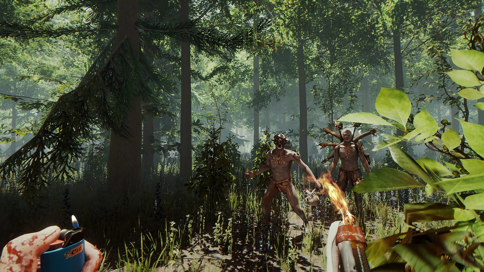 The Forest VR в клубе виртуальной реальности MIR VR в СПб
