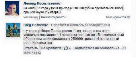 Отзыв об Игоре Графе