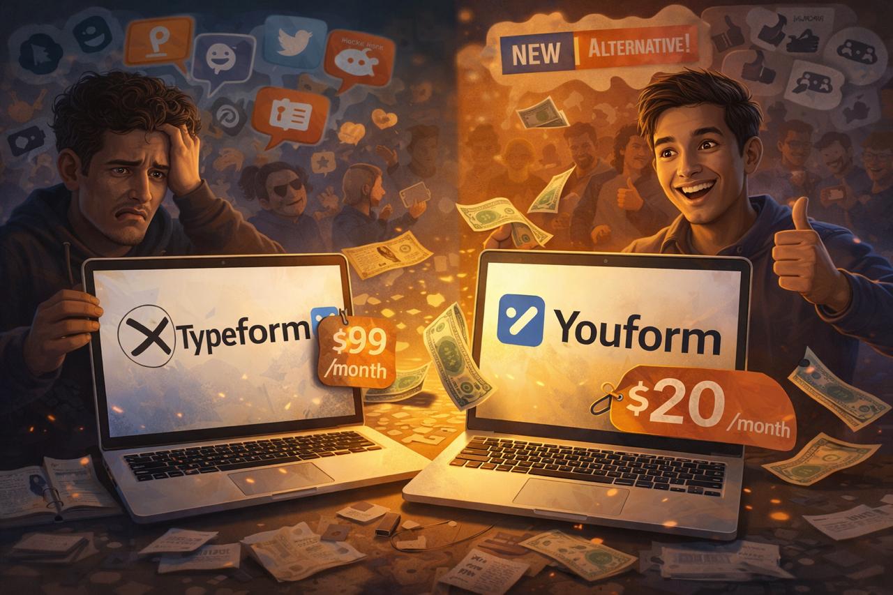 $18K регулярной выручки и десятки тысяч пользователей на “клоне” Typeform: почему конкуренция не приговор