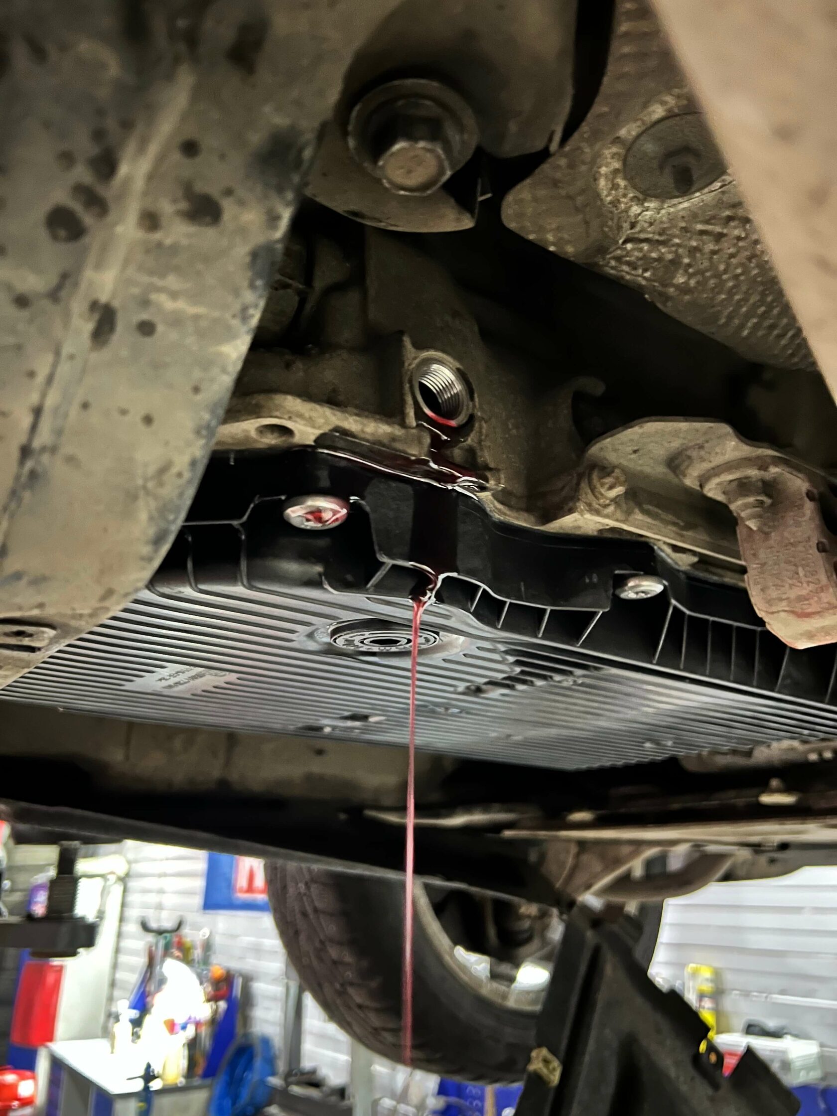 Выставление уровня масла в BMW