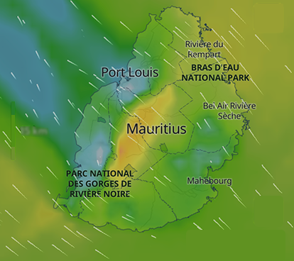 AROME Tropics forecast