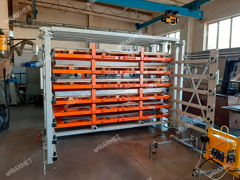 Sheetmaster 100, Sheet Metal Storage Racks