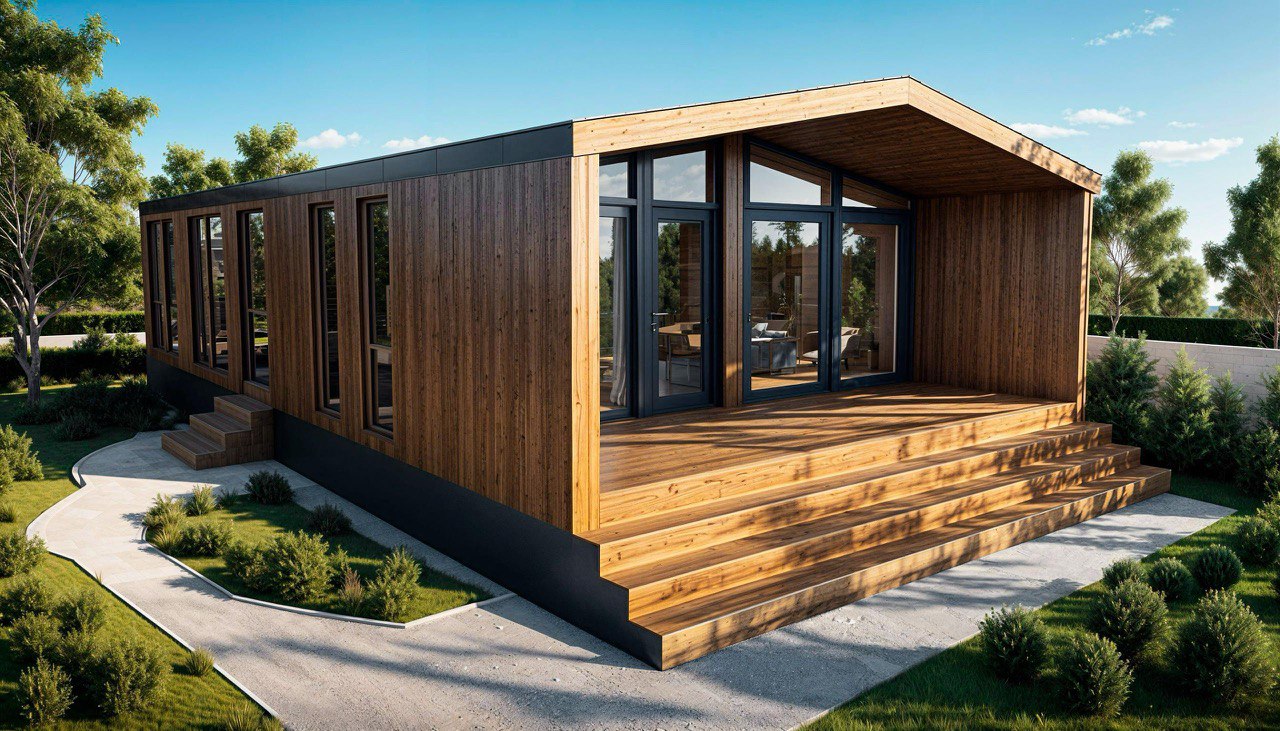 Приморско-Ахтарск модульные дома веранда