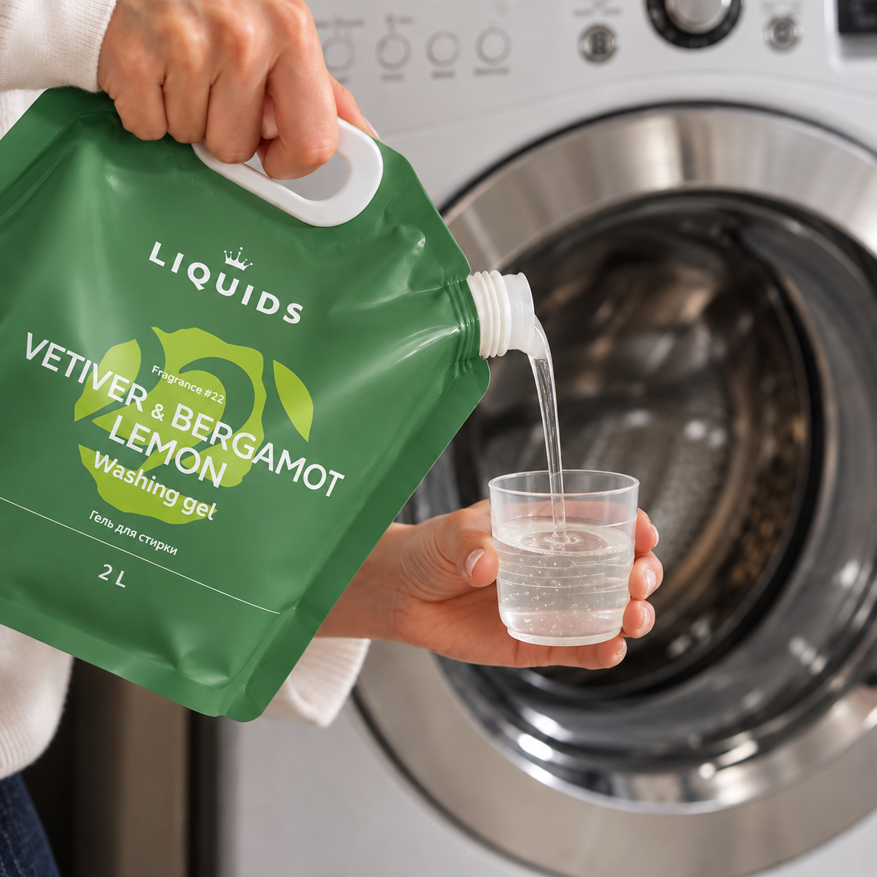 Liquids laundry gel