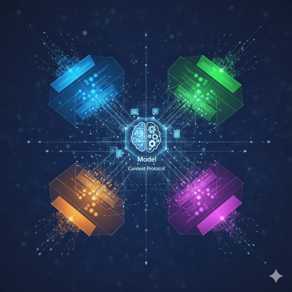 Абстрактная картинка для Model Context Protocol