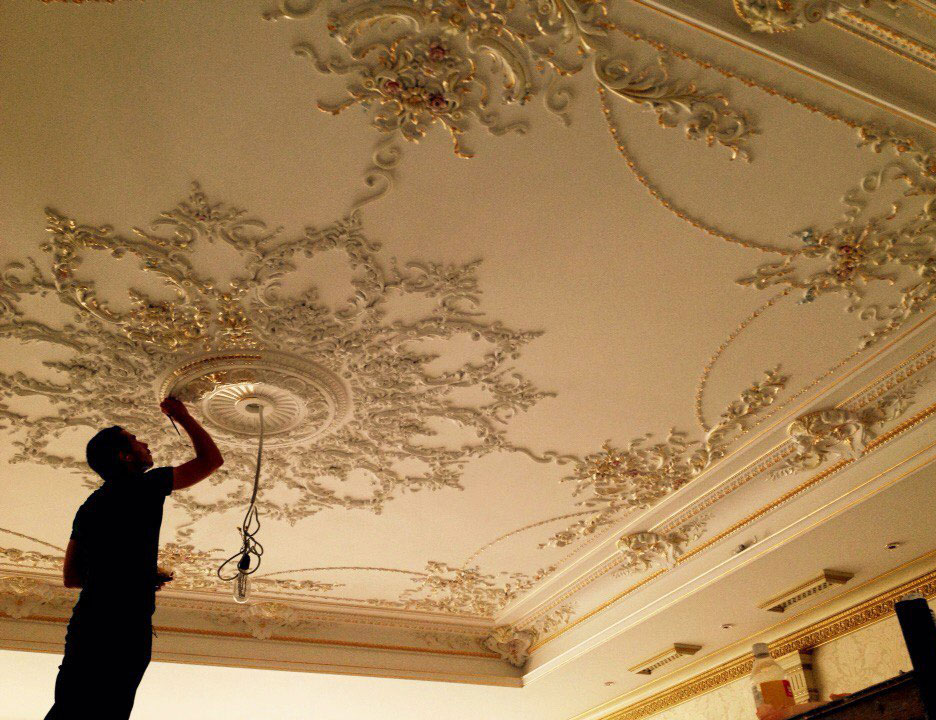 Художник по росписи потолков, Роспись потолков