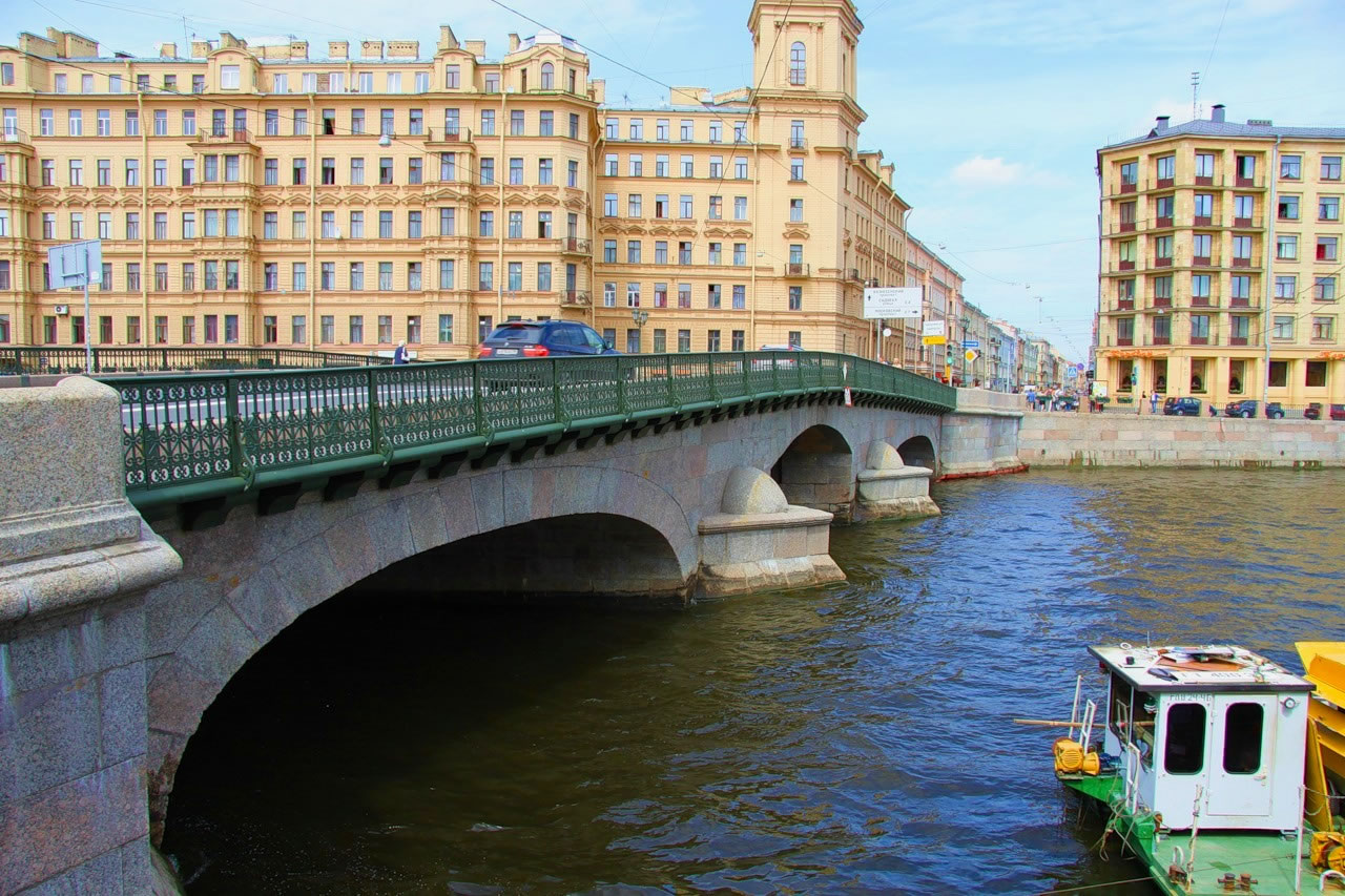 мосты на фонтанке санкт петербург названия