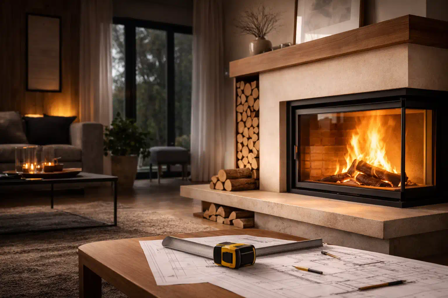 ошибки монтажа камина