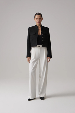 Бомер женский черный