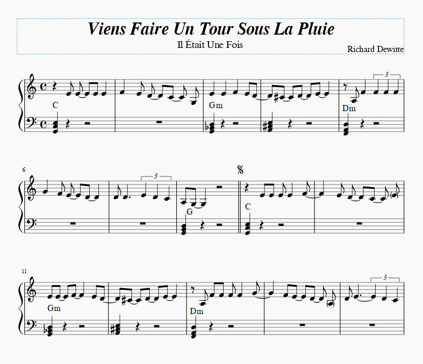 Viens Faire Un Tour Sous La Pluie