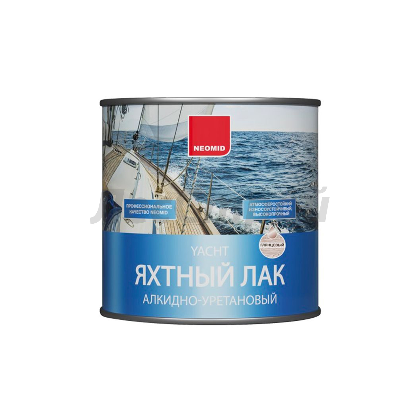 Лак яхтный NEOMID Yacht полуматовый (2.5 л) алкидно-уретановый