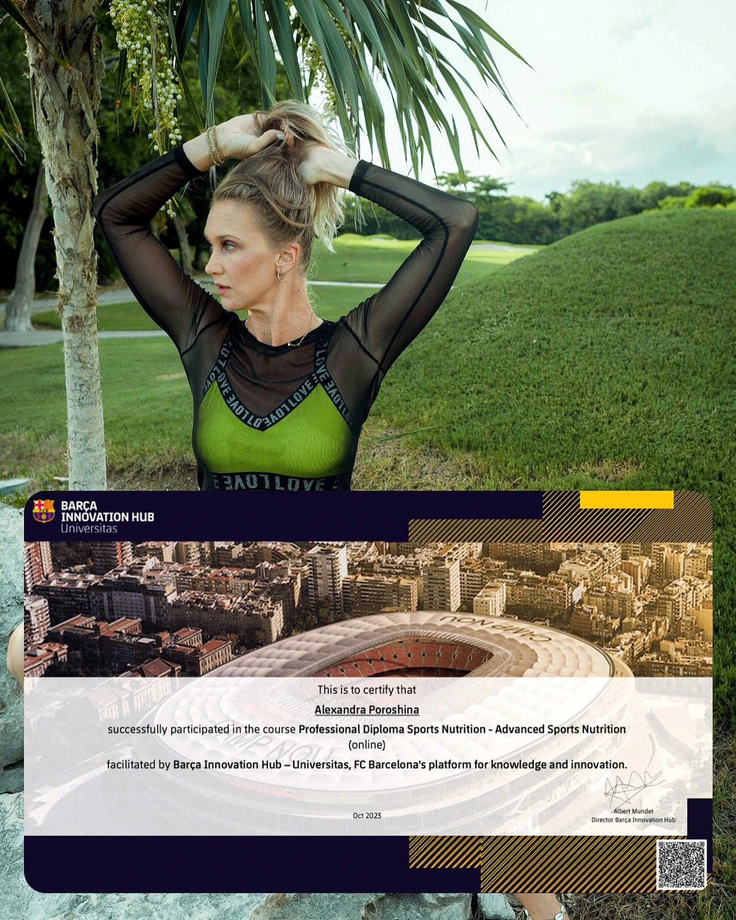 Barça Innovation Hub — Advanced Sports Nutrition