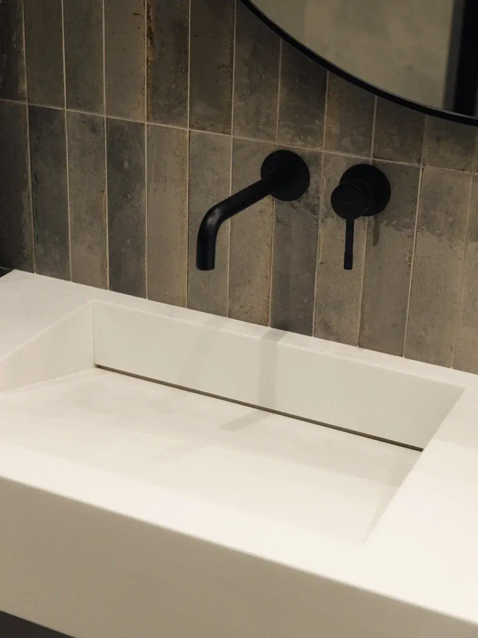 душ со стеклянной перегородкой