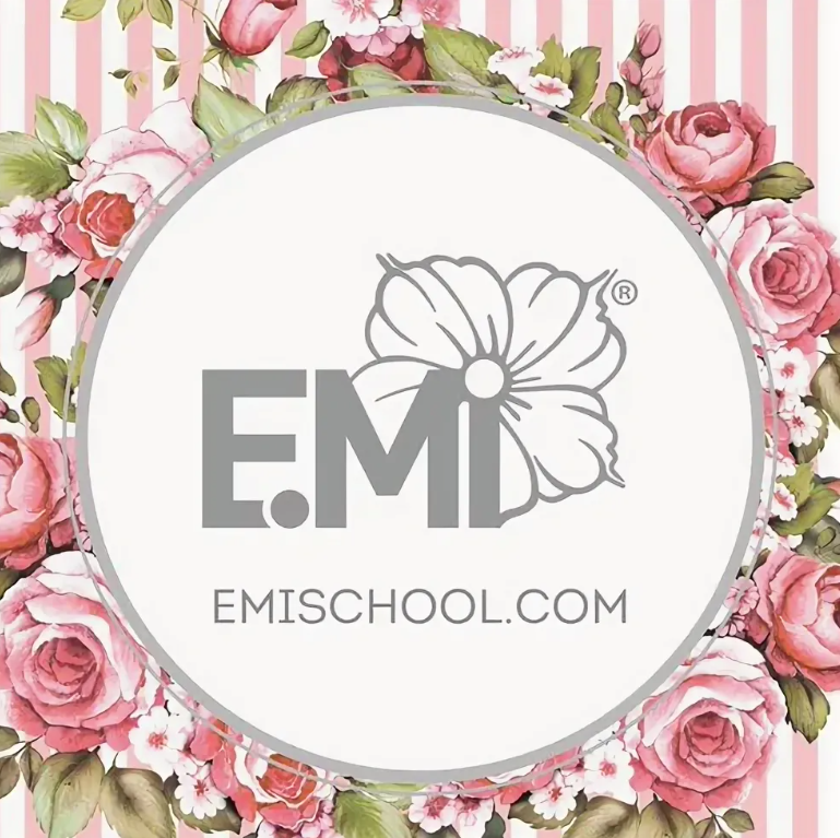 Emi school. EMI логотип. Логотип EMI маникюр. EMI школа. EMI лак логотип.