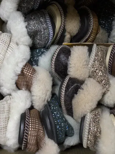 Тапочки из овчины