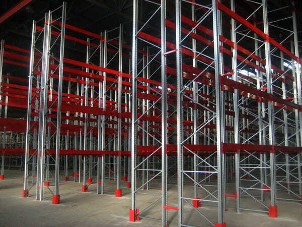 вес рамы стеллажа