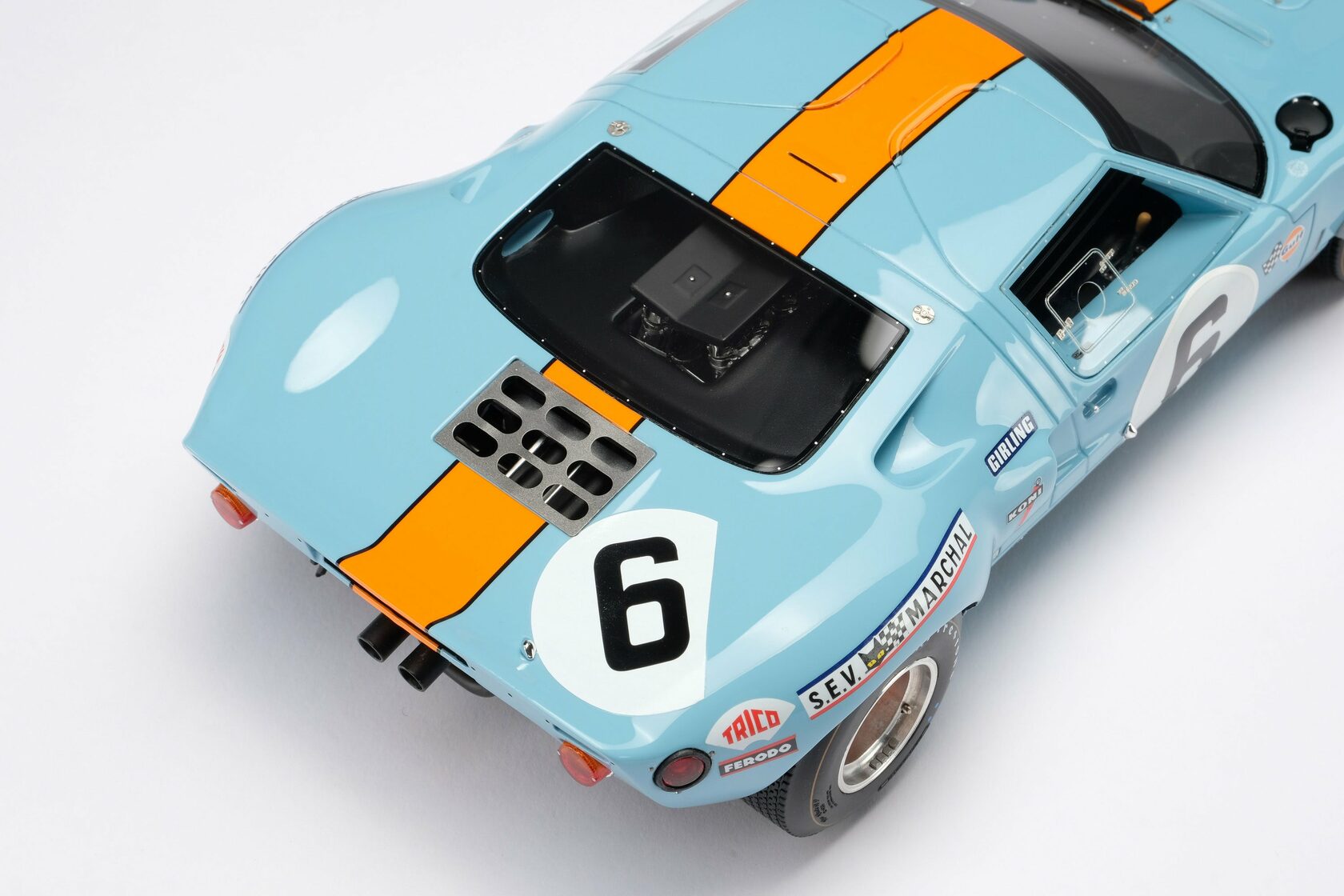 Ford Gt40 1 24 Сборная Модель Купить