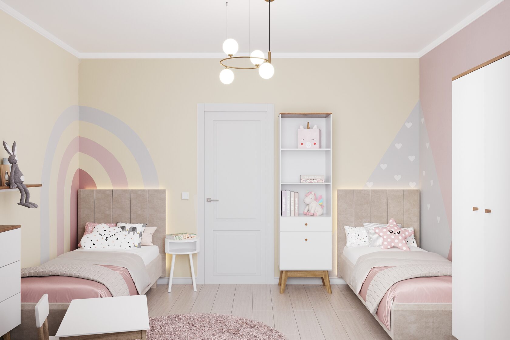 Детская комната для двоих дочерей