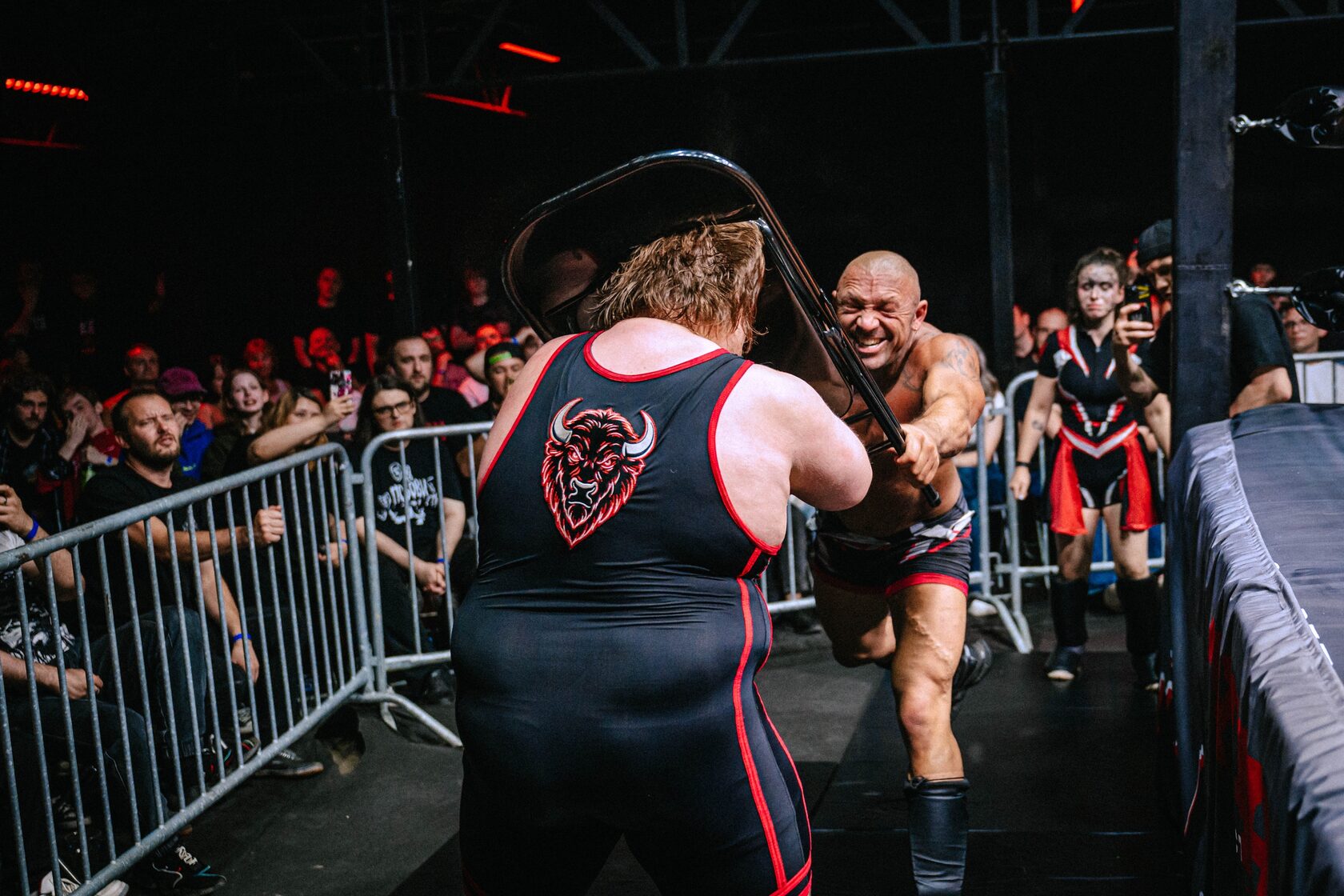 Момент прошлого шоу TITAN Wrestling