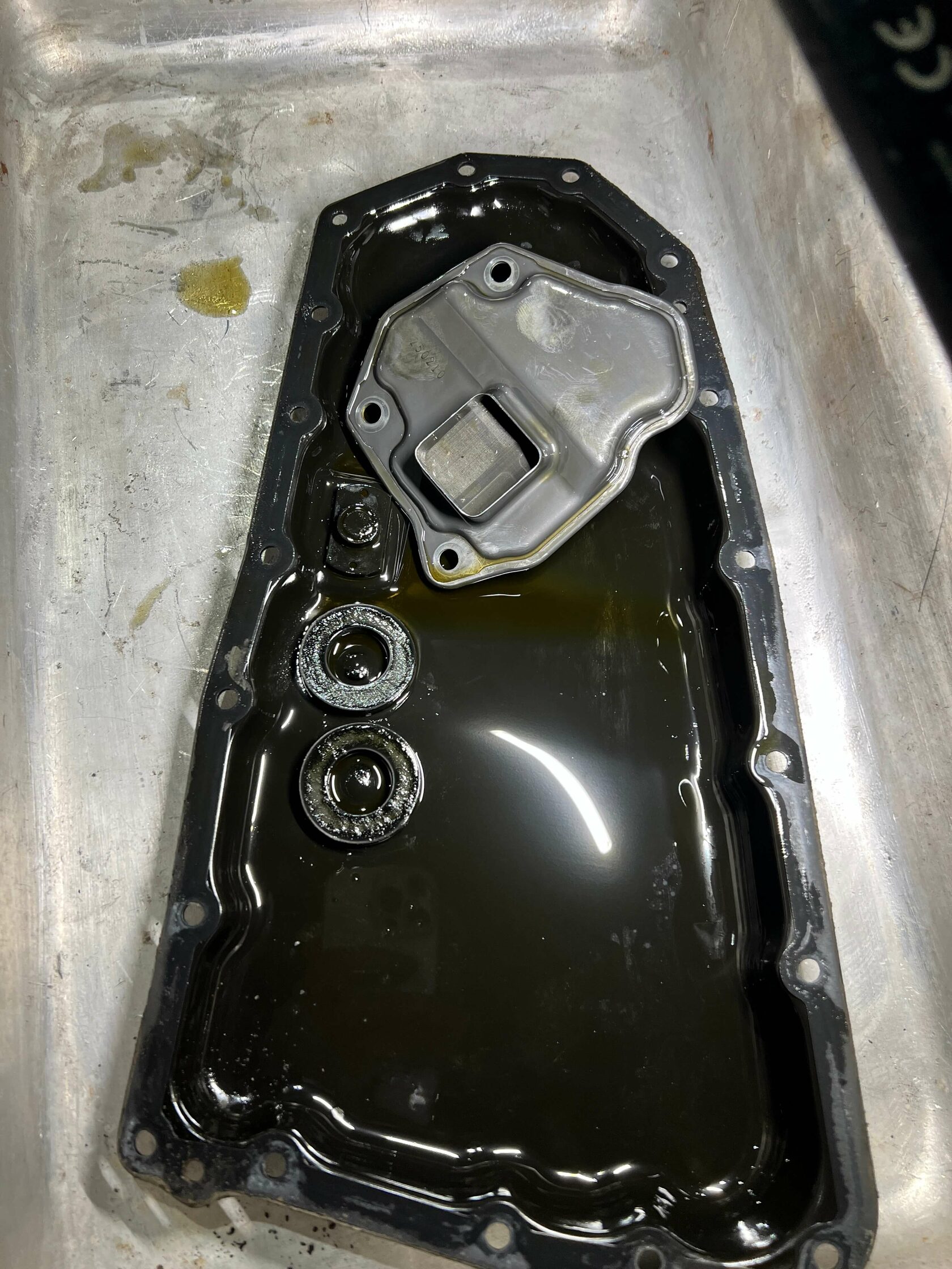 Снятие фильтра грубой очистки