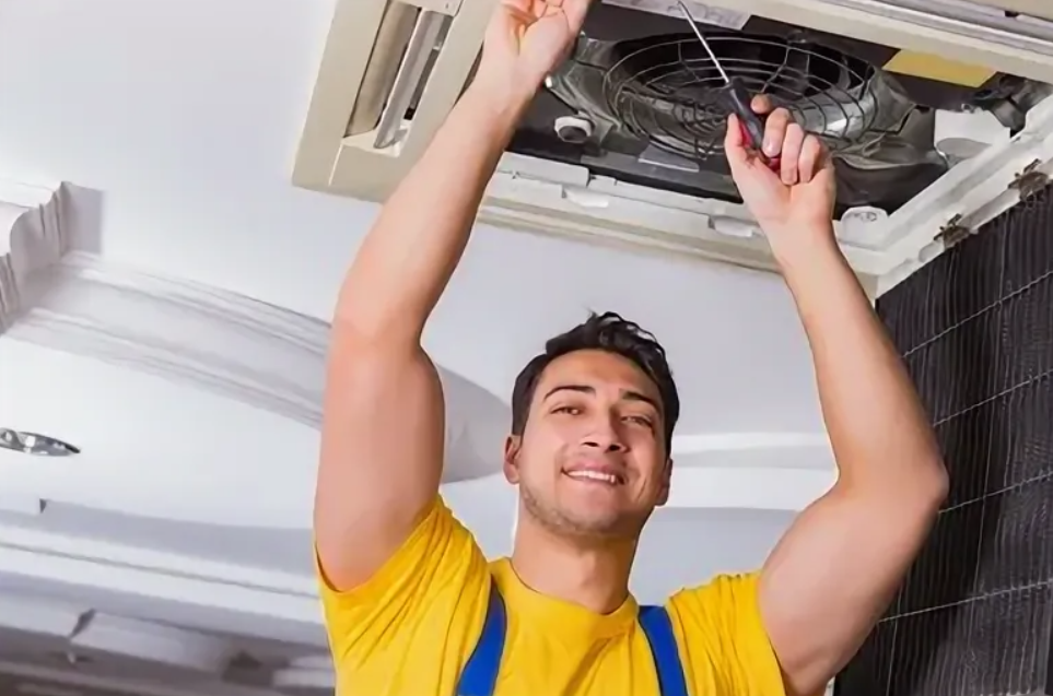 монтаж и установка напольно потолочного кондиционера цена 