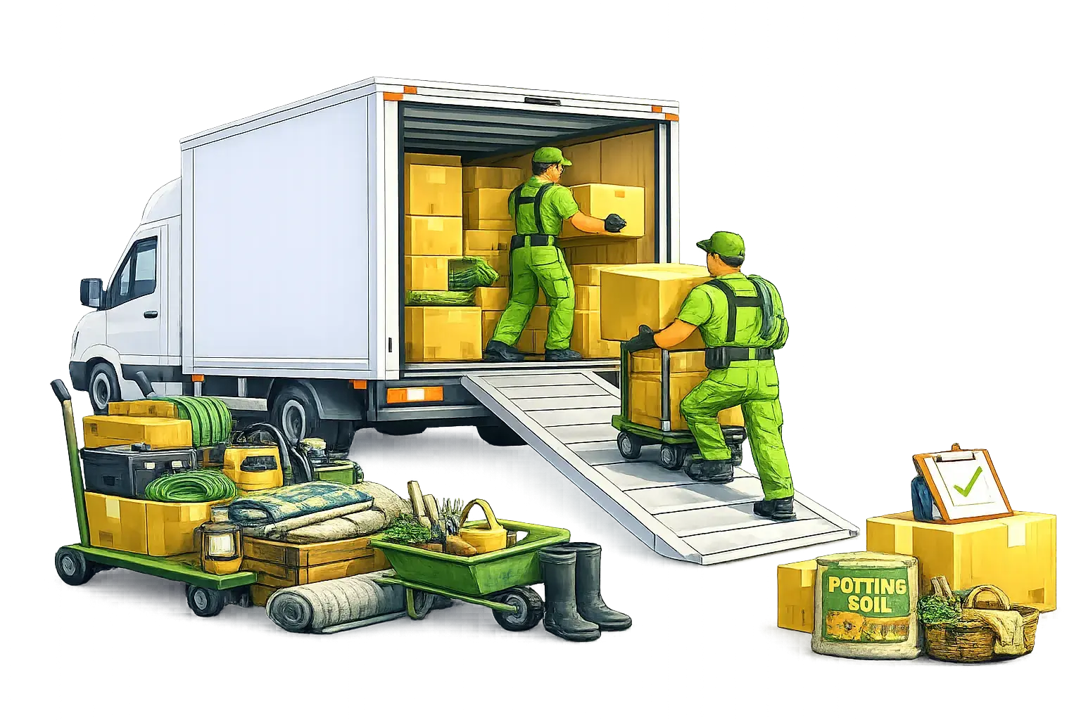 дачный переезд с грузчиками