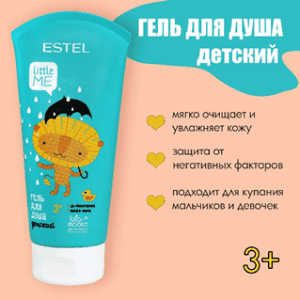 Гель для душа пример инфографики от автора