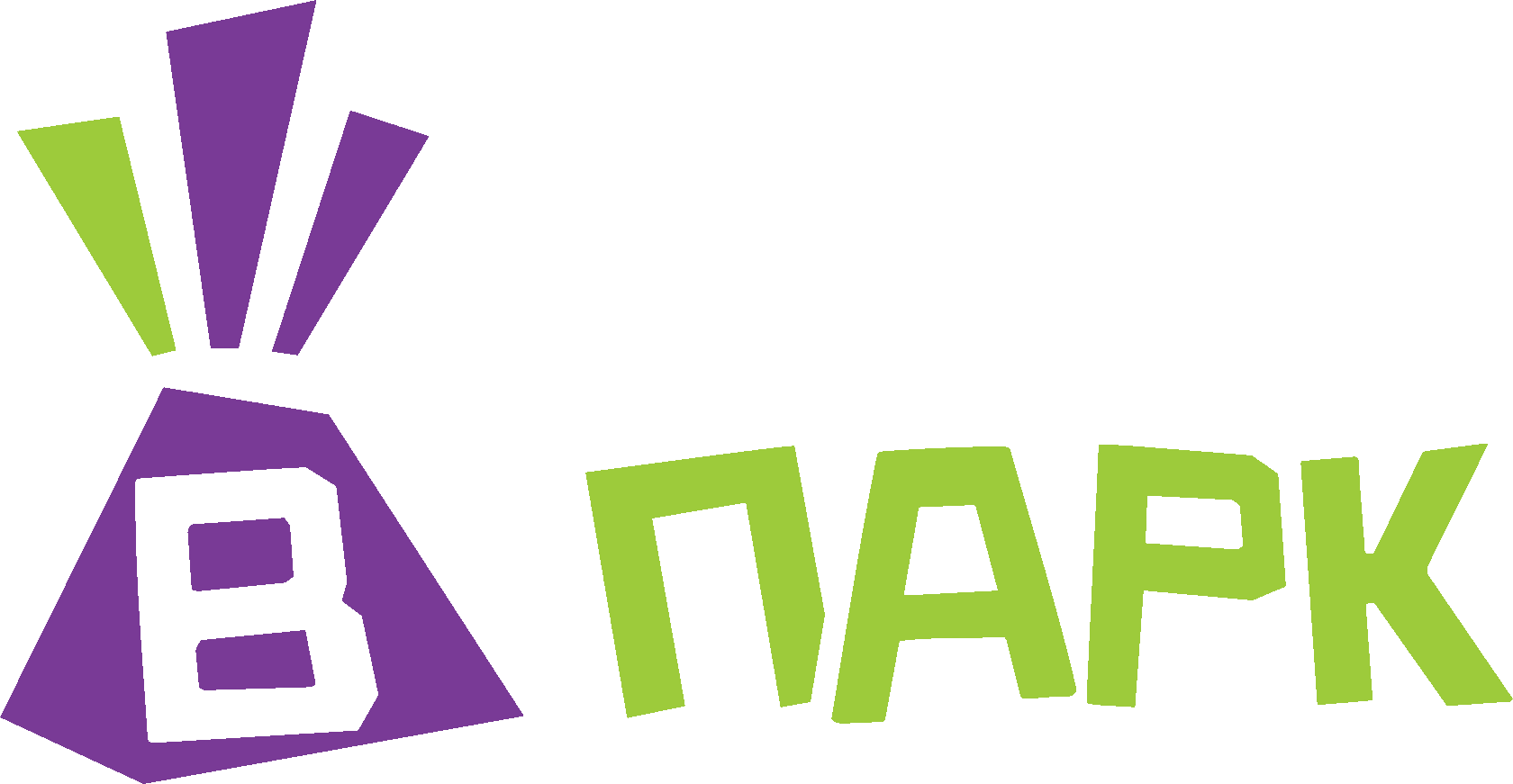 Логотип сети семейных развлекательных центров «Вулкан Парк»