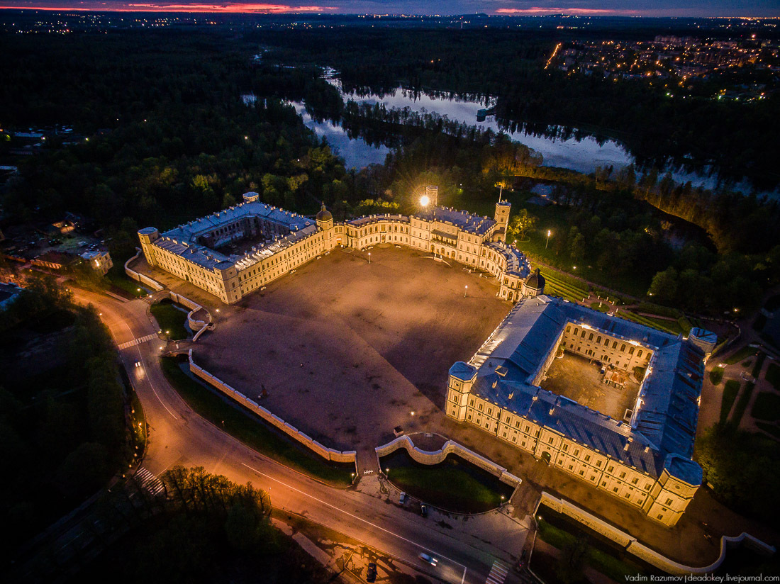 Фото дворца в гатчине