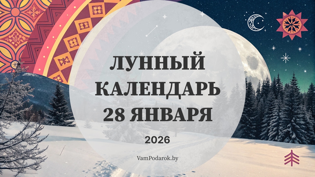 Лунный календарь на 28 января 2026 года