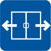 иконка раздвижные двери