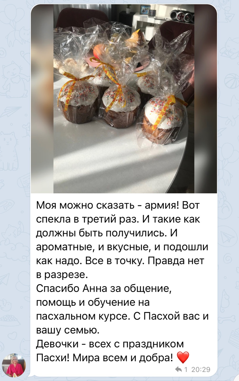 Курс пасхальной выпечки