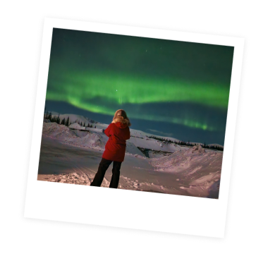 северное сияние, фотография