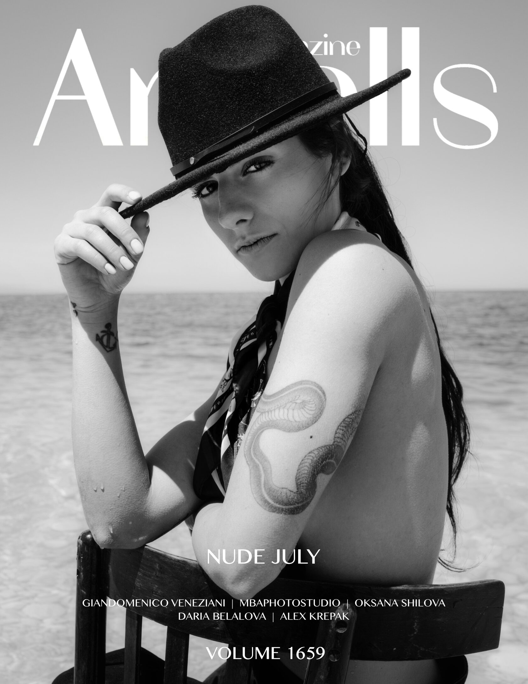 NUDE ISSUES OF ARTELLS MAGAZINE