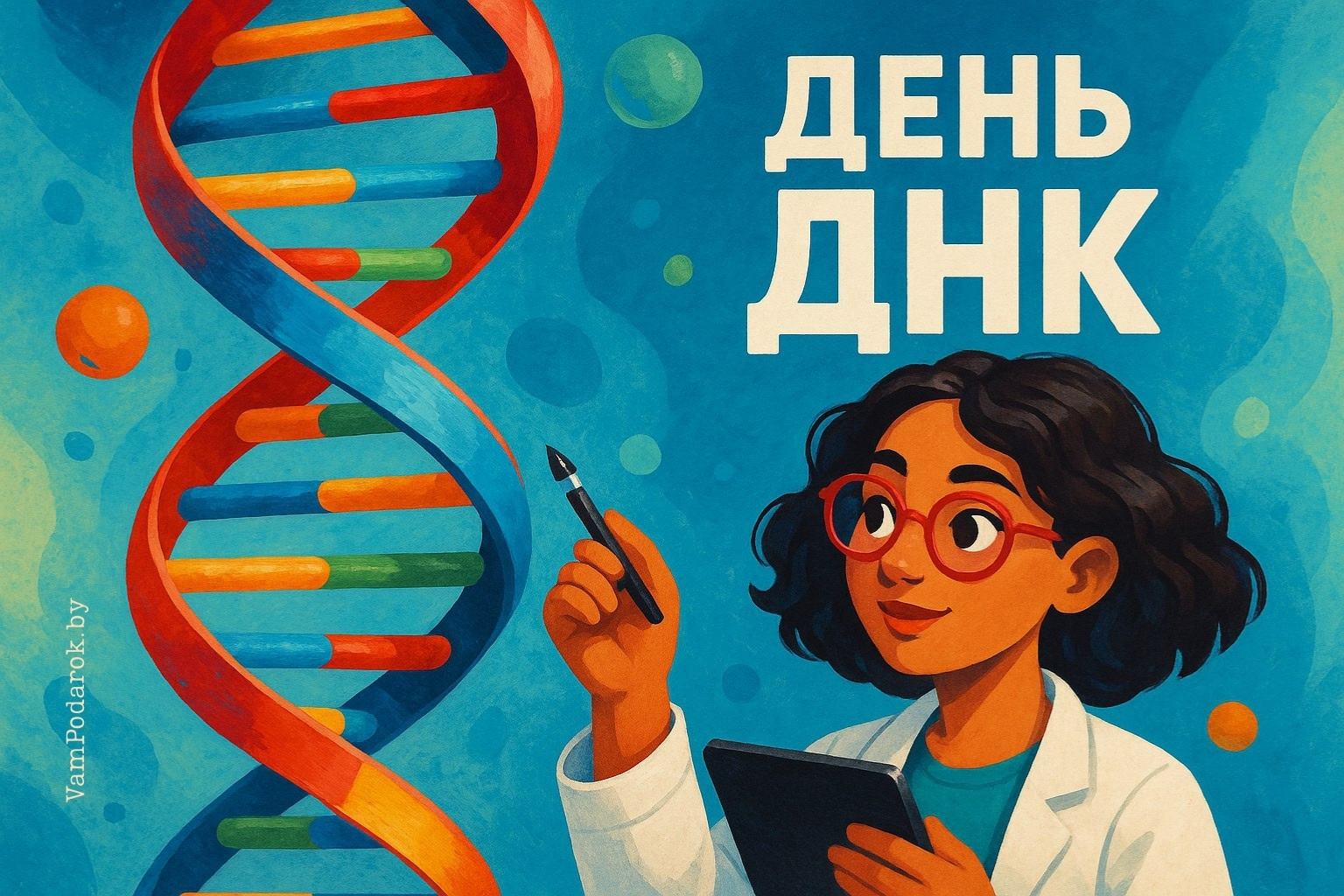 День открытия уникальности ДНК – картинка