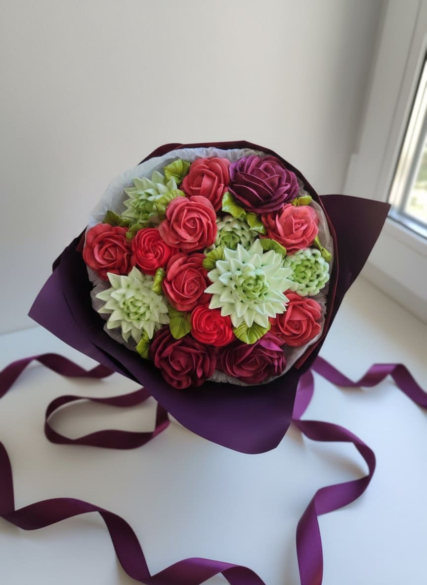 VIP букеты из зефира под ваш запрос 1