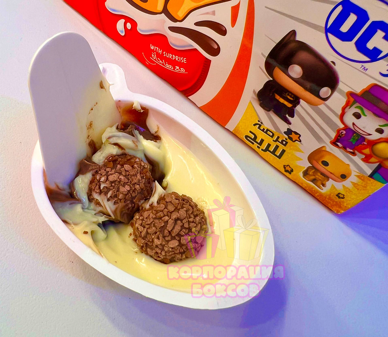 Kinder Joy DC полный набор