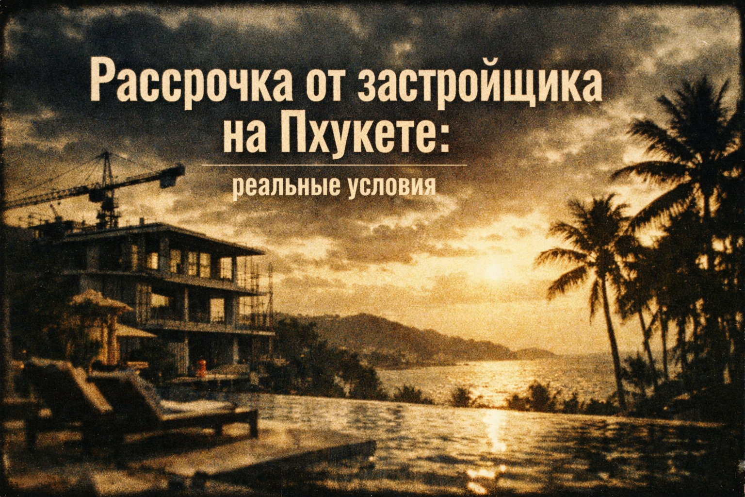 Беспроцентная рассрочка — ключ к тропическому дому без переплат Представьте: вы фиксируете квартиру в премиум-кондо у моря по пре-лаунч цене, платите комфортными частями без процентов и через 2–3 года получаете ключи с ростом стоимости на 20–30%. Рассрочк