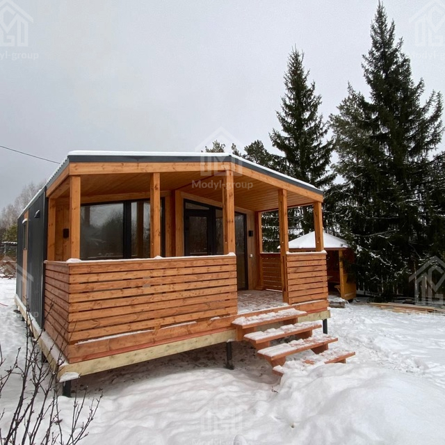 Ейска жилой модуль кровля