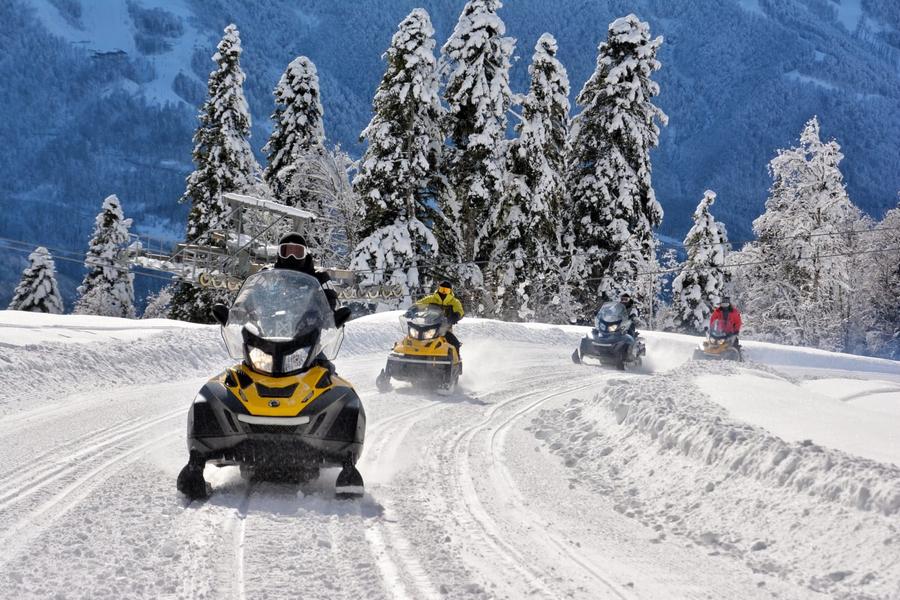 Прокат снегоходов в Красной Поляне. Туристика-лайф
