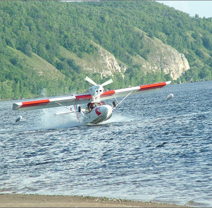 Волга вид сверху