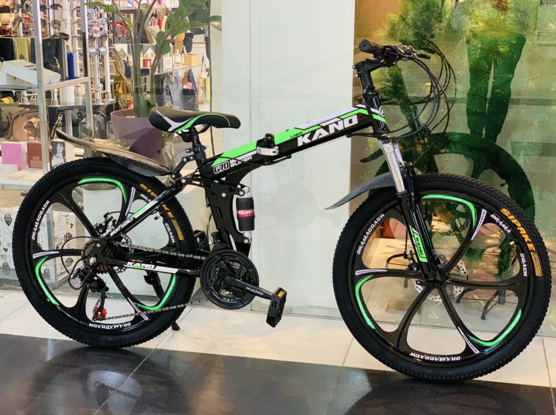 Фэтбайк Green Bike Ягуар 26 черно красный