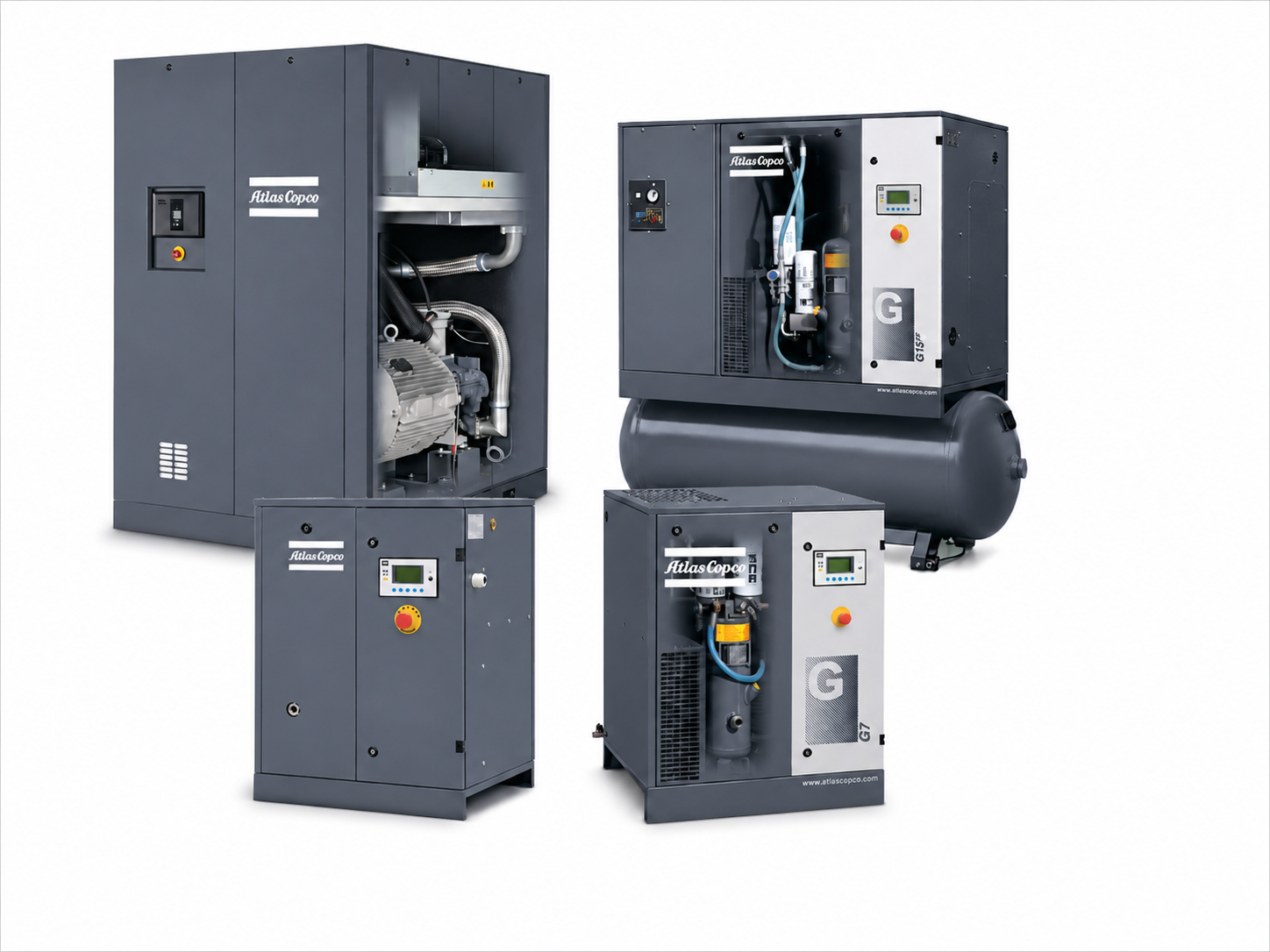Atlas Copco G серия 7-90 кВт