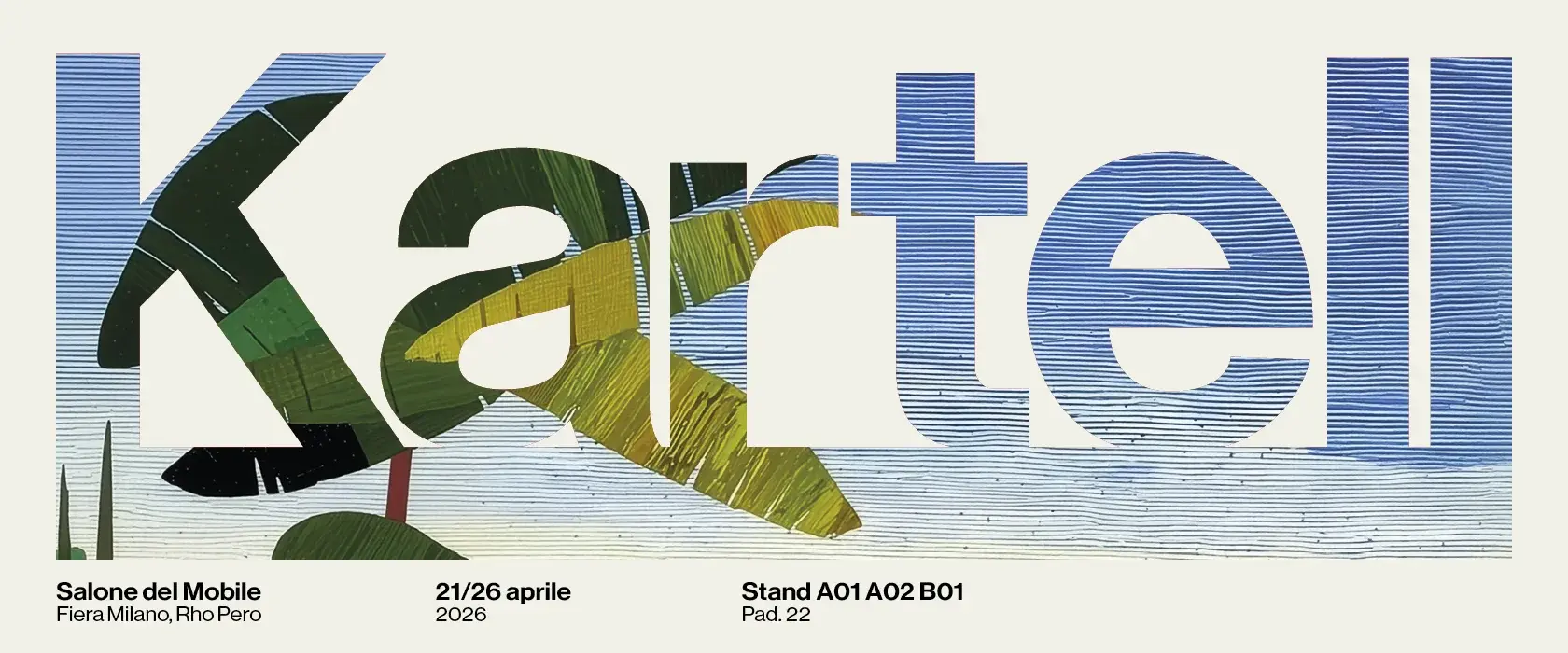 Kartell will be at the Salone del Mobile in Milan from April 21st to 26th. You can find us in Hall 22.