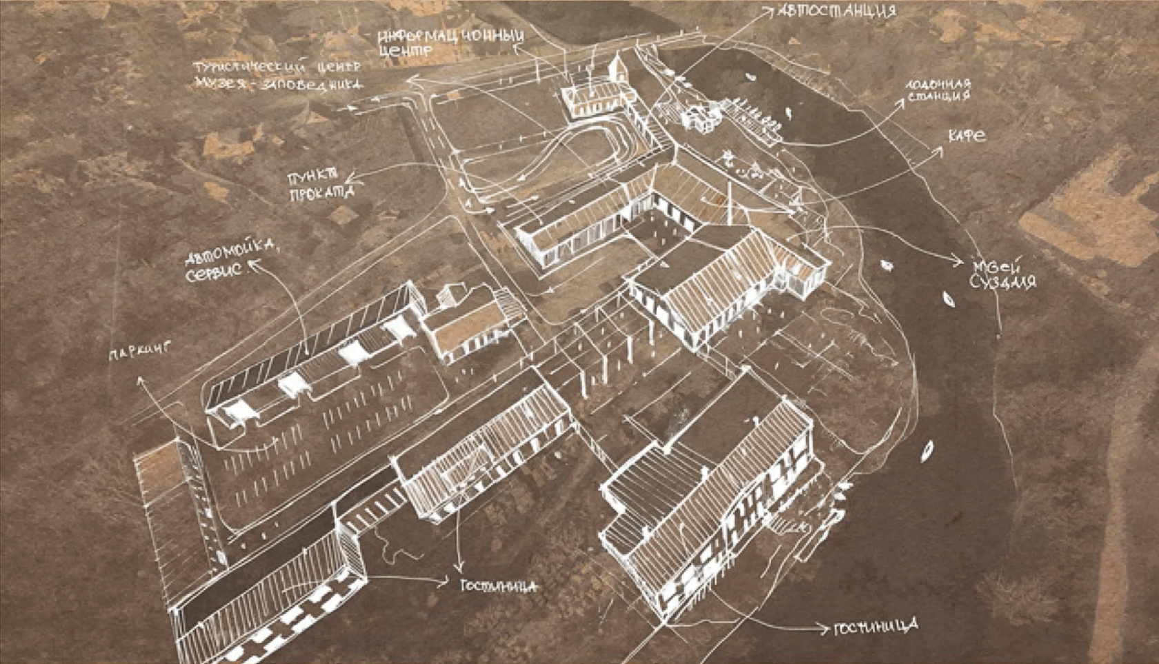 Start Living in Suzdal. Territory №1 Tourist hub